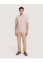 Jogger Plano Texturizado  Para Hombre Beige Ostu de Ostu