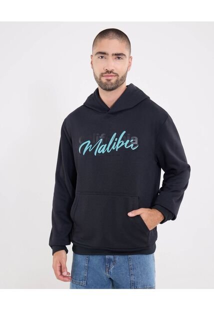 Buzo  Para Hombre Hoodie Color Negro Marca Ostu #60060589