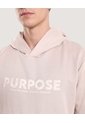 Buzo Hoodie Con Screen  Para Hombre Café Ostu de Ostu