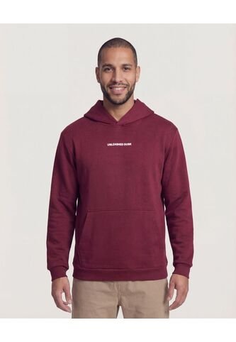 Buzo  Para Hombre Hoodie Color Vino Marca Ostu #60060627 Ostu
