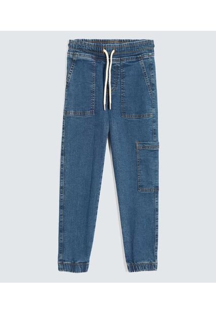 Jean Infantil Niño Jogger Color Azul Marca Ostu #80160087