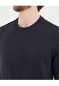 Buzo Para Hombre Cuello Redondo Color Azul  Marca Ostu #60060504 de Ostu