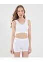 Top Para Mujer Seamless Con Copas Color Blanco Marca Ostu #40220398 de Ostu