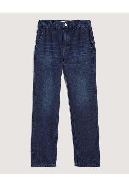 Jean  Infantil Niño Regular Color Azul Marca Ostu #80160096
