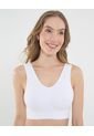 Top Para Mujer Seamless Con Copas Color Blanco Marca Ostu #40220398 de Ostu