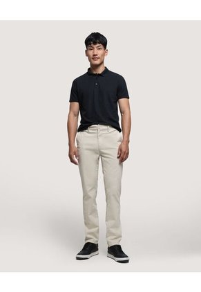 Pantalón Para Hombre Chino Color Beige Marca Ostu #60070299