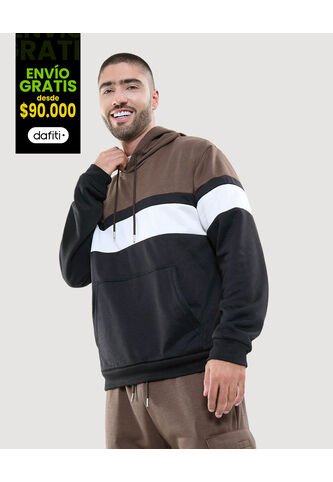 Buzo Para Hombre Hoodie Color Camel Marca Ostu #60060462 Ostu