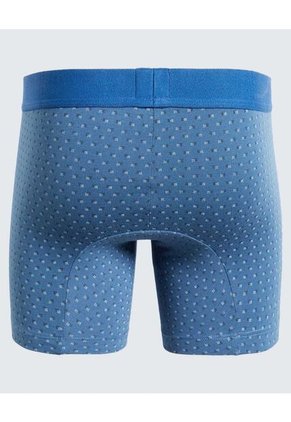 Boxer Para Hombre Filete Corto Algodón Color Azul  Marca Ostu #60000476