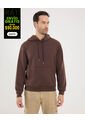 Buzo Para Hombre Hoodie Color Camel Marca Ostu #60060456 de Ostu