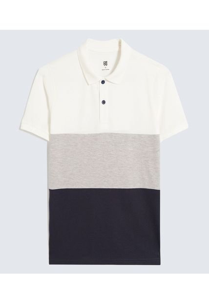 Polo Infantil Niño Manga Corta Color Crema Marca Ostu #80110098
