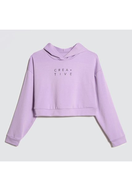 Buzo Para Mujer Hoodie Color Morado Marca Ostu #40060326