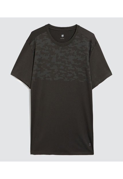 Camiseta Para Hombre Manga Corta Color Verde  Marca Ostu #60091370