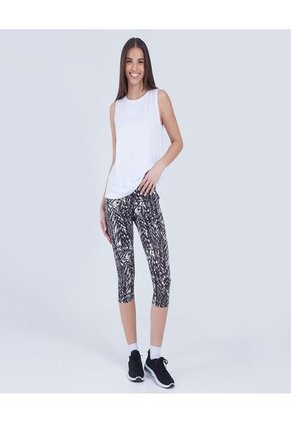 Leggins Para Mujer Medio Color Gris Marca Ostu #40230468
