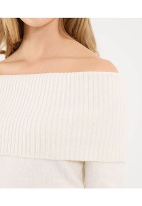 Saco Para Mujer Cardigan Color Crema Marca Ostu #40330093