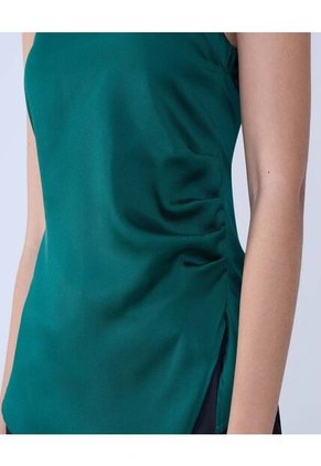 Blusa Para Mujer Manga Sisa Color Verde Marca Ostu #40121087