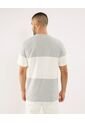 Camiseta Para Hombre Manga Corta Cuello Redondo Color Gris Marca Ostu #60091782 de Ostu