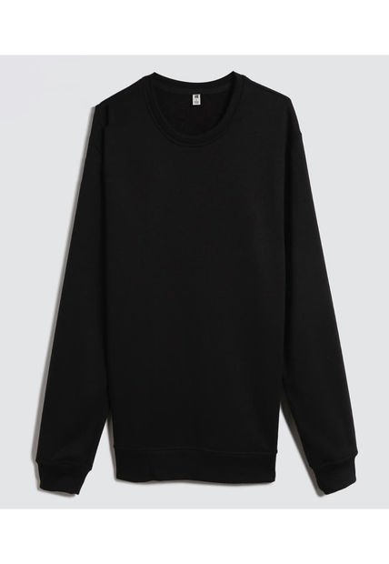 Buzo Para Hombre Cuello Redondo Color Negro Marca Ostu #60060375