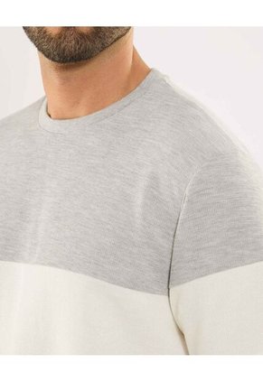 Camiseta Para Hombre Manga Corta Cuello Redondo Color Gris Marca Ostu #60091782