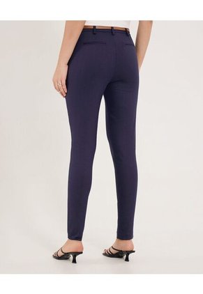 Pantalón Para Mujer Chino Color Azul Marca Ostu #40070762