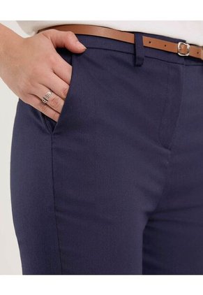 Pantalón Para Mujer Chino Color Azul Marca Ostu #40070762