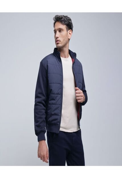 Chaqueta Para Hombre  Color Azul  Marca Ostu #60080127