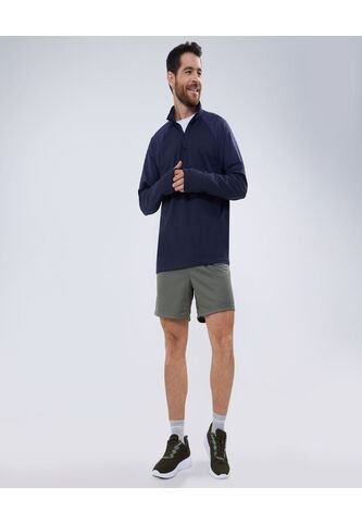 Buzo Para Hombre Cuello Alto O Cuello Tortuga Color Azul Oscuro Marca Ostu #60060417 Ostu