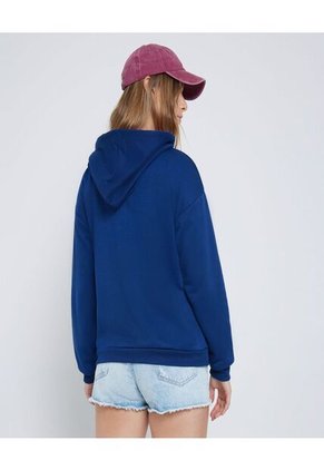 Buzo Para Mujer Hoodie Color Azul  Marca Ostu #40060352