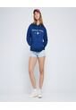 Buzo Para Mujer Hoodie Color Azul  Marca Ostu #40060352 de Ostu