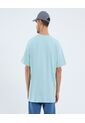 Camiseta Para Hombre Manga Corta Cuello Redondo Color Azul Marca Ostu #60091647 de Ostu
