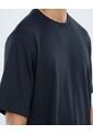 Camiseta Para Hombre Manga Corta Cuello Redondo Color Negro Marca Ostu #60091641 de Ostu