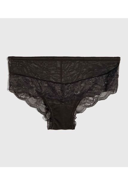Panty Para Mujer Hipster Color Negro Marca Ostu #40800066
