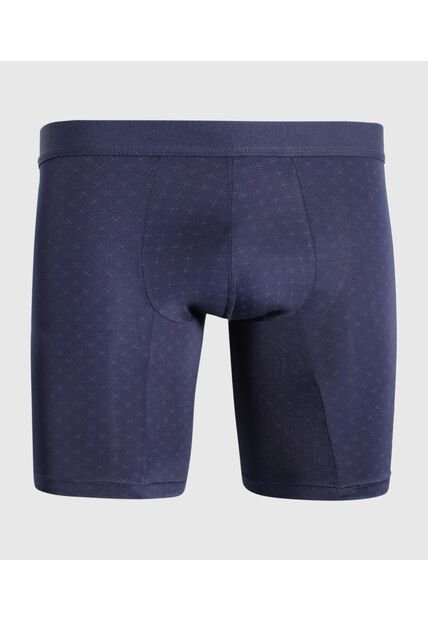 Boxer Para Hombre Filete Medio Microfibra Color Azul Marca Ostu #60000523
