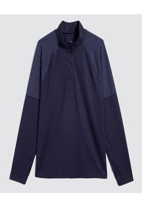 Buzo Para Hombre Cuello Alto O Cuello Tortuga Color Azul Oscuro Marca Ostu #60060417