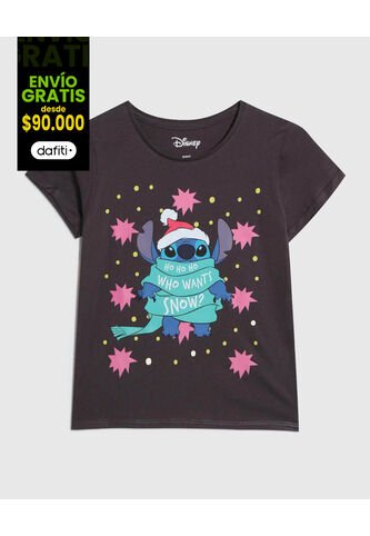 Camiseta Para Niña Lilo Y Stitch  De Infantil Niña #90090269 Ostu