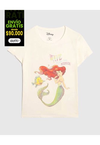 Camiseta De La Sirenita  Para Infantil Niña #90090262 Ostu Ostu