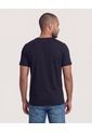 Camiseta  Para Hombre Manga Corta Cuello Redondo Color Negro Marca Ostu #60091927 de Ostu