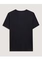 Camiseta  Para Hombre Manga Corta Cuello Redondo Color Negro Marca Ostu #60091921 de Ostu