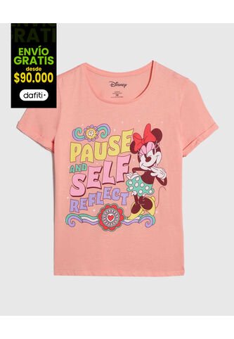 Camiseta Para Niña Minnie Mouse  De Infantil Niña #90090267 Ostu