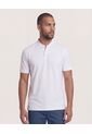 Polo  Para Hombre Cuello Mao Sin Bolsillo Color Blanco Marca Ostu #60110909 de Ostu