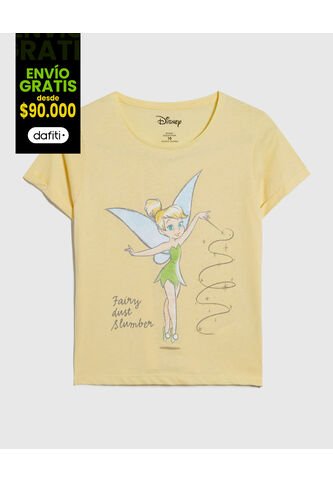 Camiseta De Tinkerbell  Para Infantil Niña #90090263 Ostu Ostu
