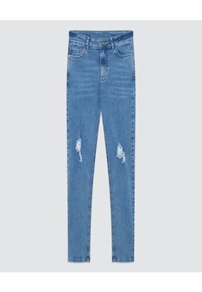 Jean Para Mujer Push Up Color Azul  Marca Ostu #40160247