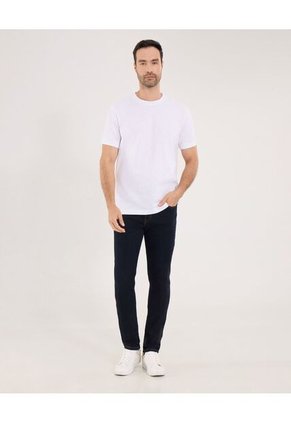 Jean Para Hombre Skinny Color Azul  Marca Ostu #60160301