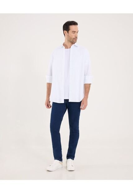 Jean Para Hombre Skinny Color Azul Marca Ostu #60160441