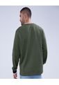 Buzo Para Hombre Cuello Redondo Color Verde  Marca Ostu #60060452 de Ostu
