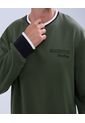 Buzo Para Hombre Cuello Redondo Color Verde  Marca Ostu #60060452 de Ostu
