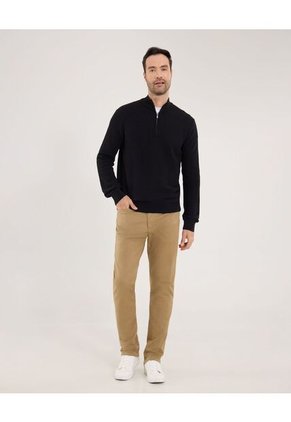 Pantalón Para Hombre 5 Bolsillos Color Camel Marca Ostu #60070419