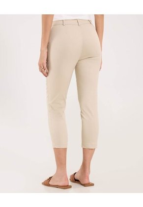 Pantalon Para Mujer Capri Color Beige Marca Ostu #40070771