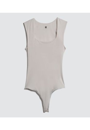 Body Para Mujer Ostu Color Blanco Material 90% Poliéster 10% Elastano