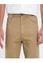 Pantalón Para Hombre 5 Bolsillos Color Camel Marca Ostu #60070419 de Ostu