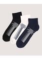 Medias X3 Para Hombre Tobillera Color Negro Marca Ostu #60980342 de Ostu